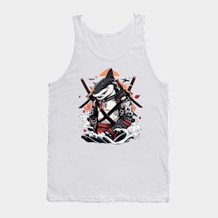 shark samurai Tank Top